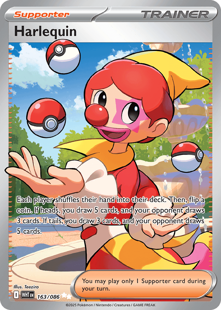 Harlequin (White Flare) #163 card art