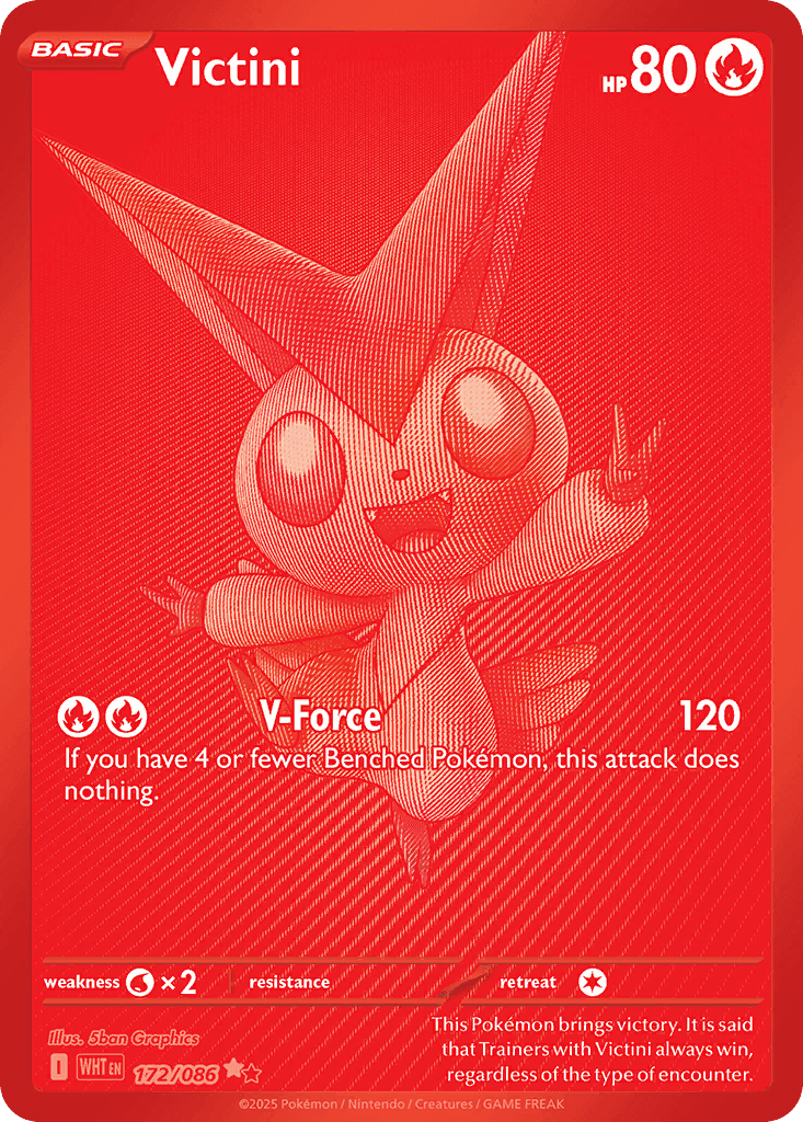 Victini (White Flare) #172