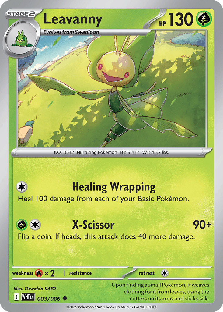 Leavanny (White Flare) #3 card art