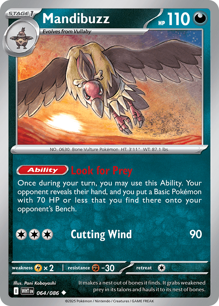 Mandibuzz (White Flare) #64 card art