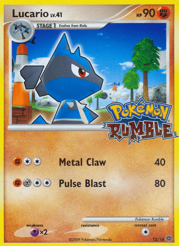 Lucario (Pokémon Rumble) #12