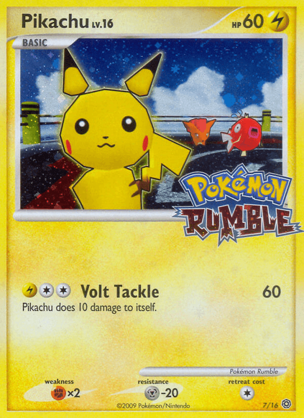 Pikachu (Pokémon Rumble) #7