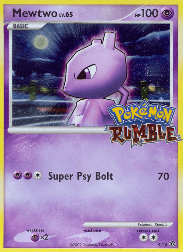 Mewtwo (Pokémon Rumble) #9