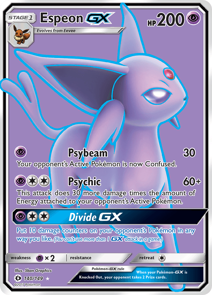 Espeon-GX (Sun & Moon) #140