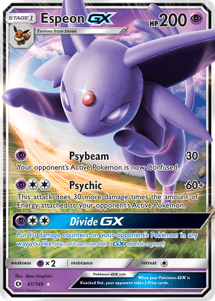 Espeon-GX (Sun & Moon) #61