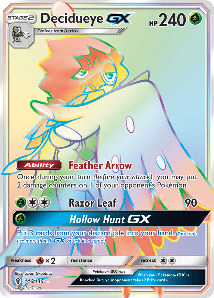 Decidueye-GX (Guardians Rising) #146