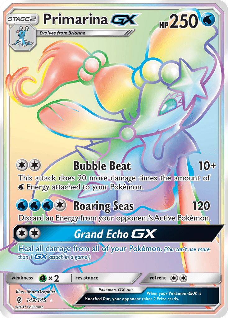 Primarina-GX (Guardians Rising) #149