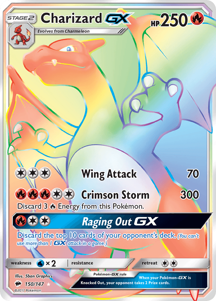 Charizard-GX (Burning Shadows) #150