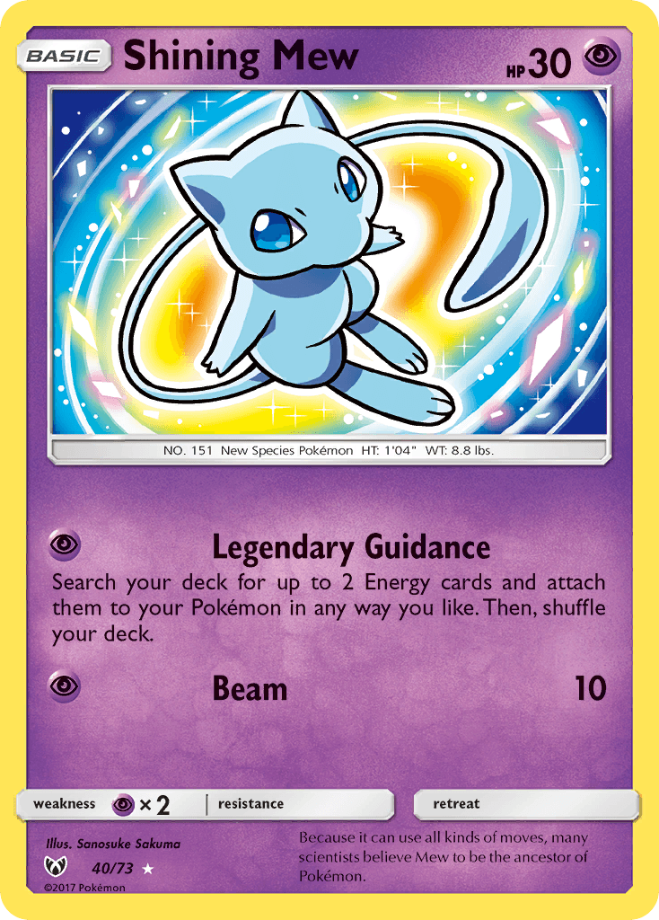 Shining Mew (Shining Legends) #40