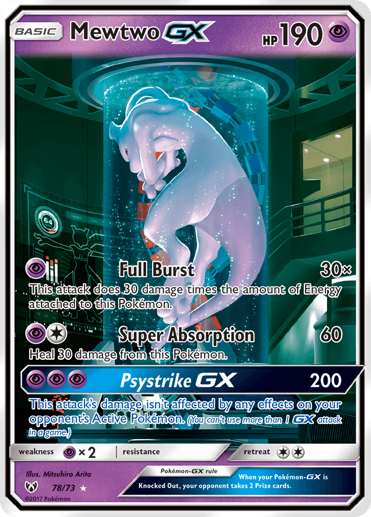 Mewtwo-GX (Shining Legends) #78