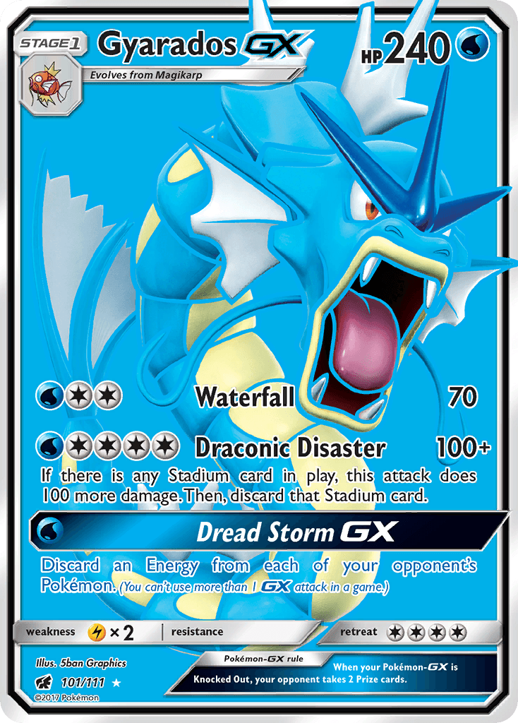 Gyarados-GX (Crimson Invasion) #101
