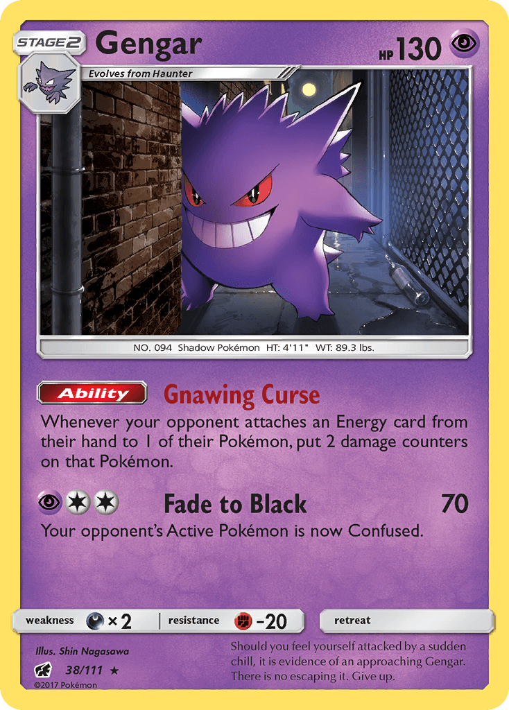 Gengar (Crimson Invasion) #38