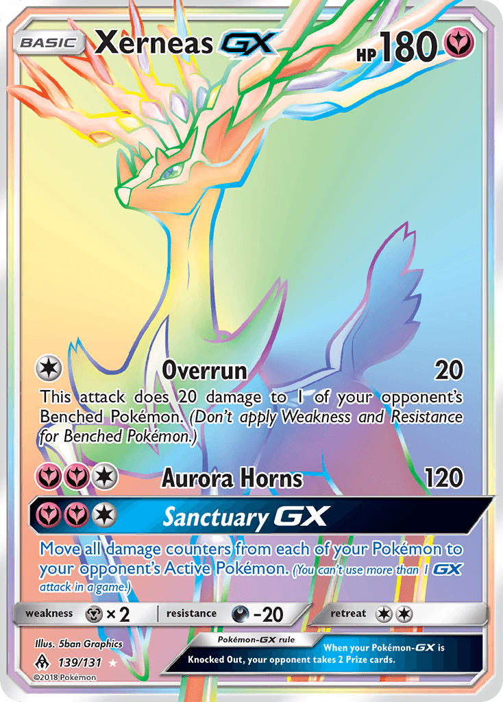 Xerneas-GX (Forbidden Light) #139