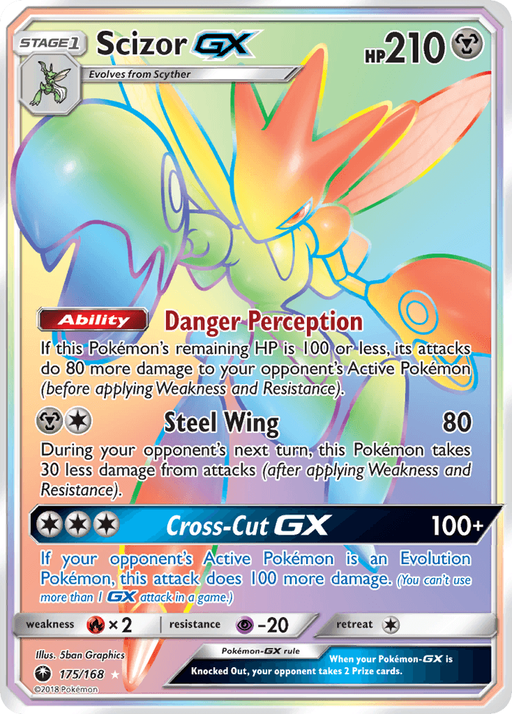 Scizor-GX (Celestial Storm) #175