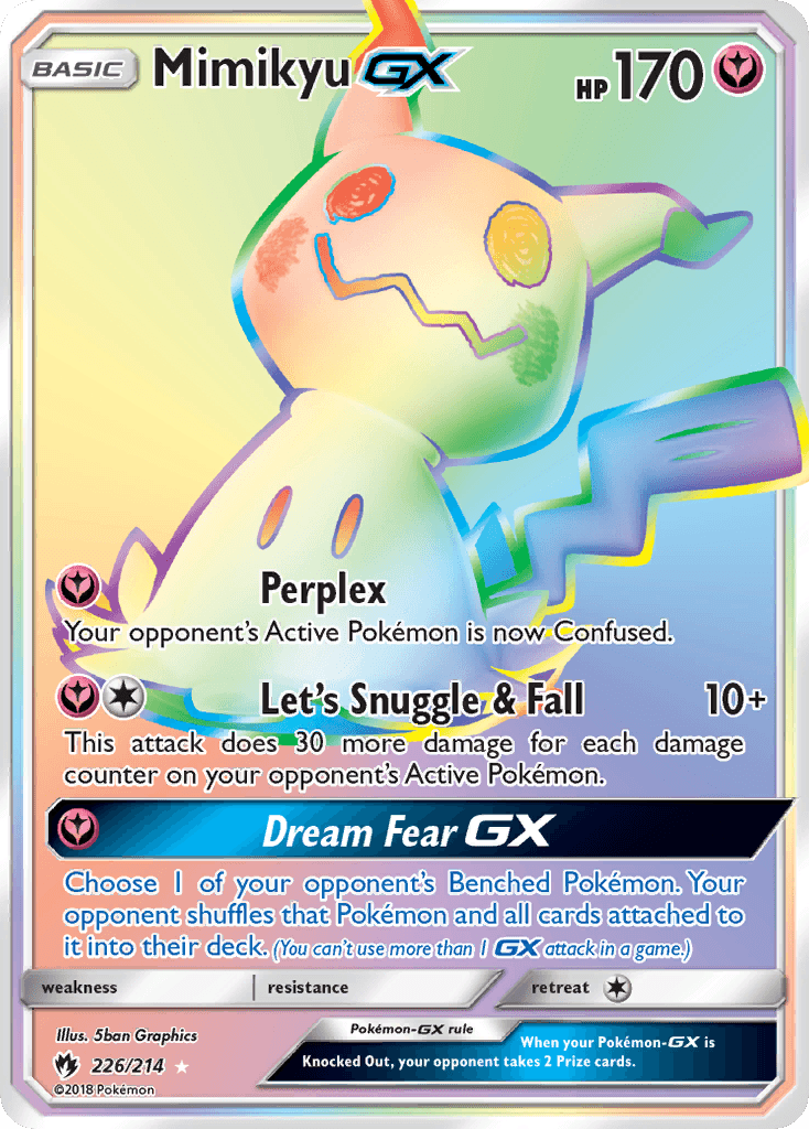 Mimikyu-GX (Lost Thunder) #226
