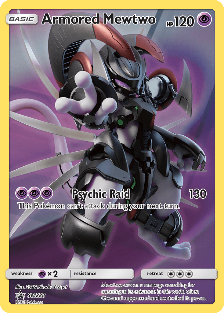 Armored Mewtwo (SM Black Star Promos) #SM228