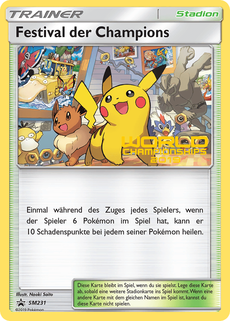 Champions Festival (SM Black Star Promos) #SM231