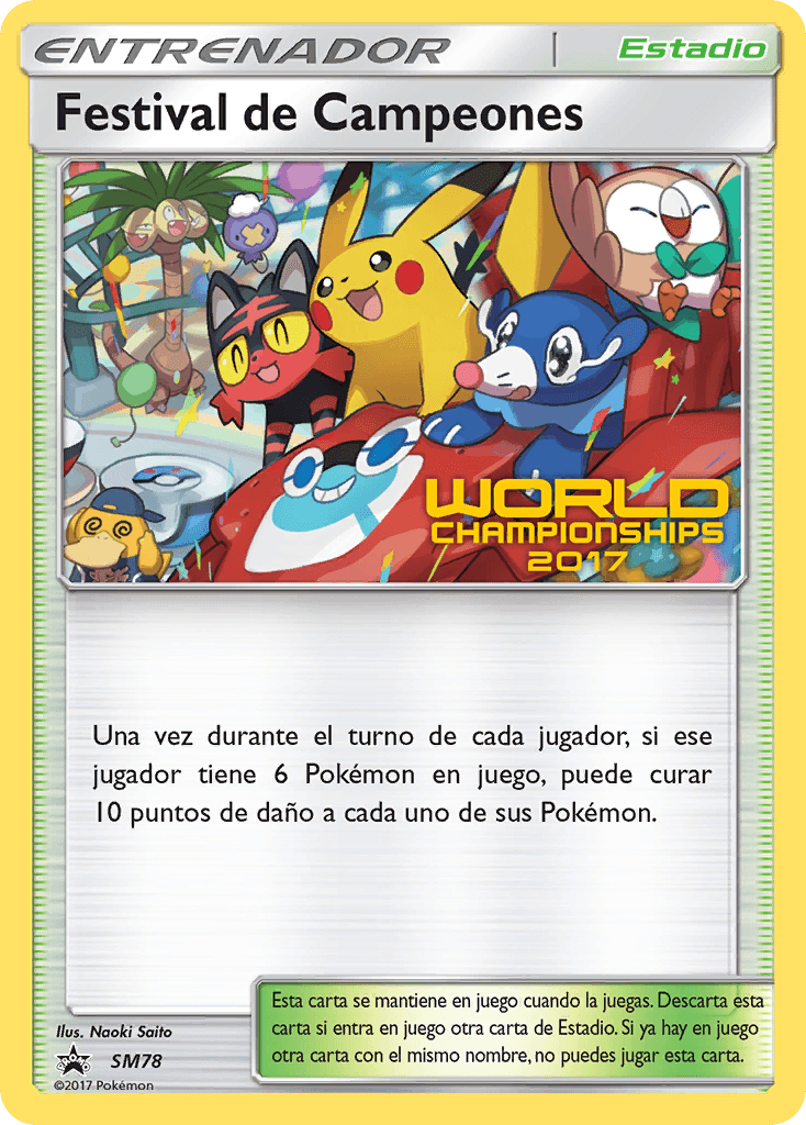 Champions Festival (SM Black Star Promos) #SM78