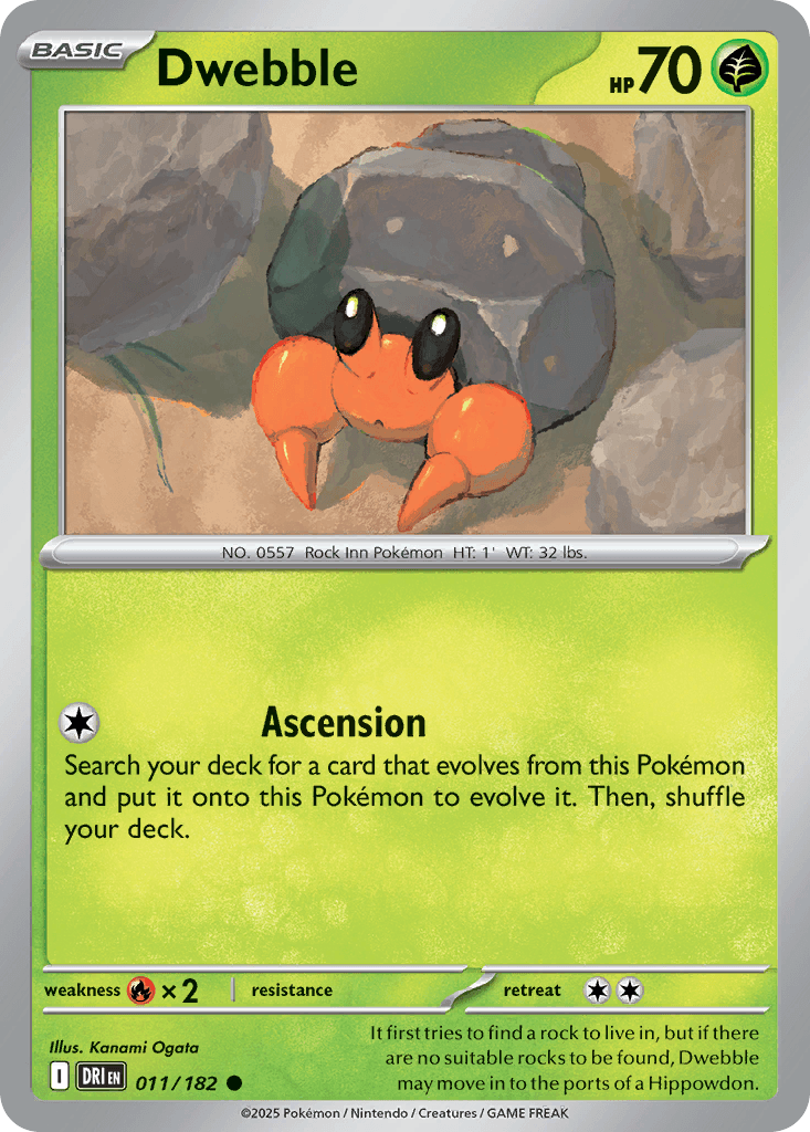 Dwebble (Destined Rivals) #11 card art