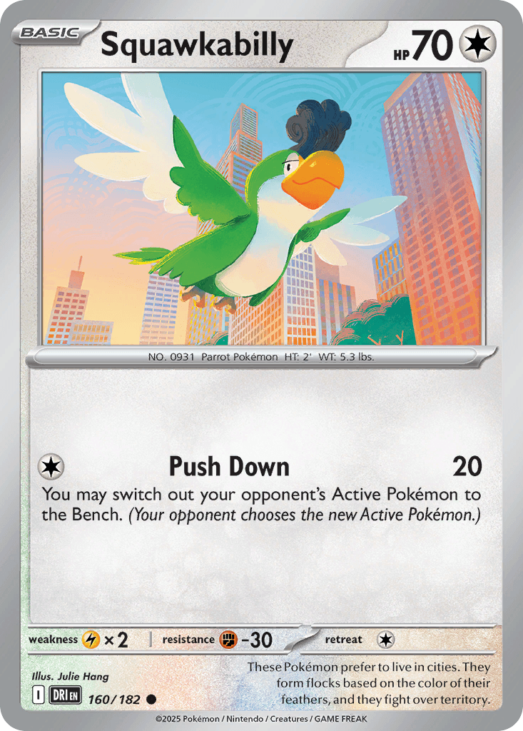 Squawkabilly (Destined Rivals) #160 card art