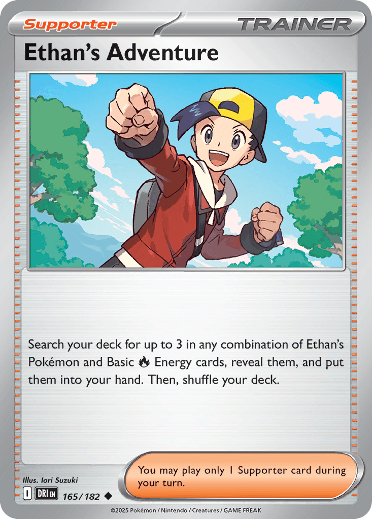 Ethan's Adventure (Destined Rivals) #165 card art