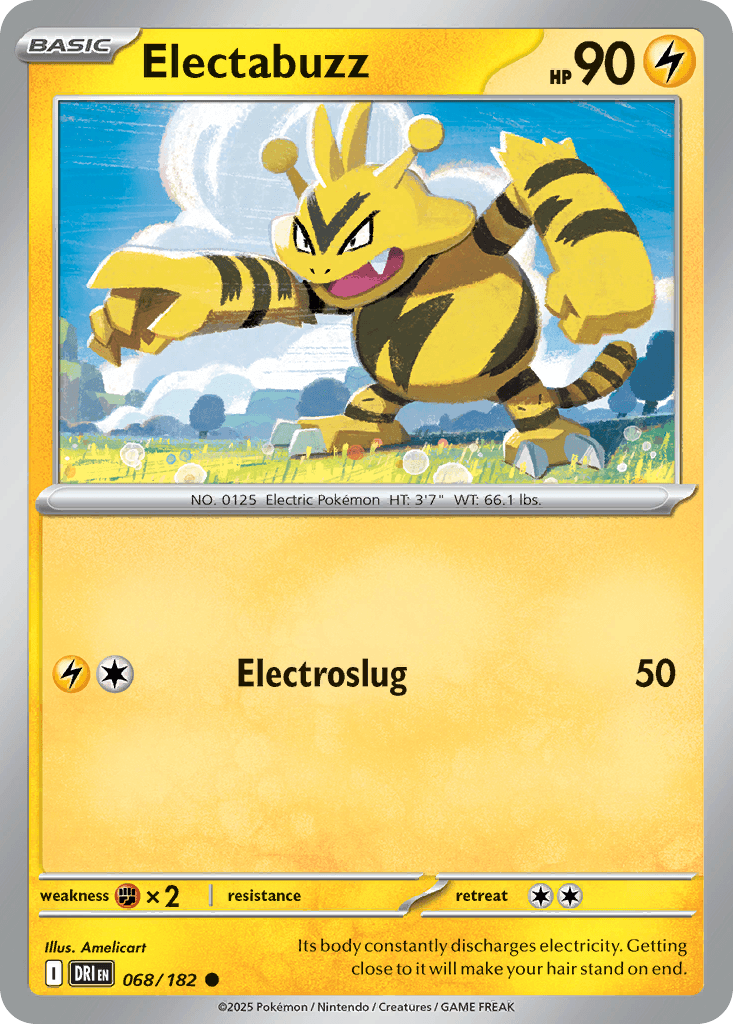 Electabuzz (Destined Rivals) #68 card art