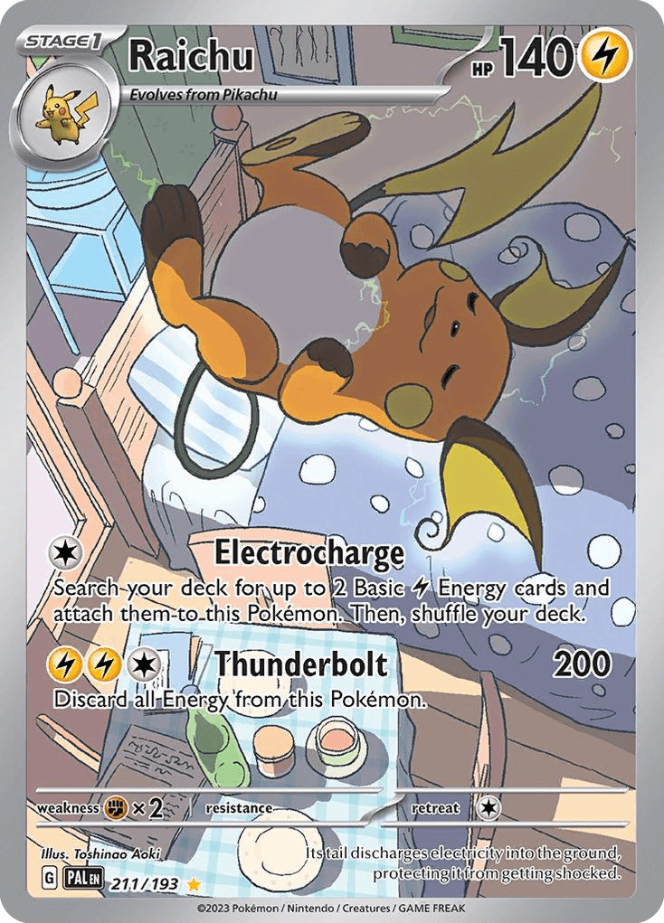 Raichu (Paldea Evolved) #211