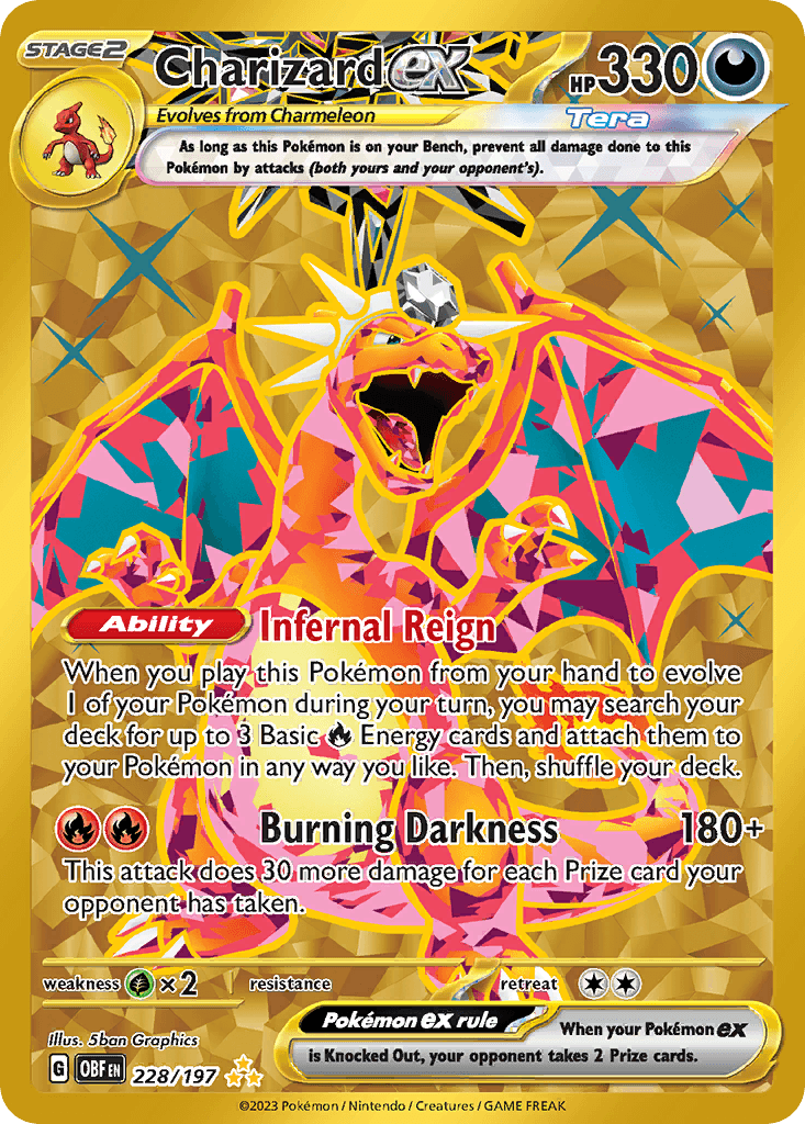 Charizard ex (Obsidian Flames) #228