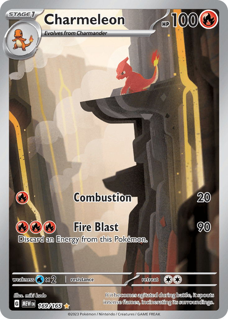 Charmeleon (151) #169 card art