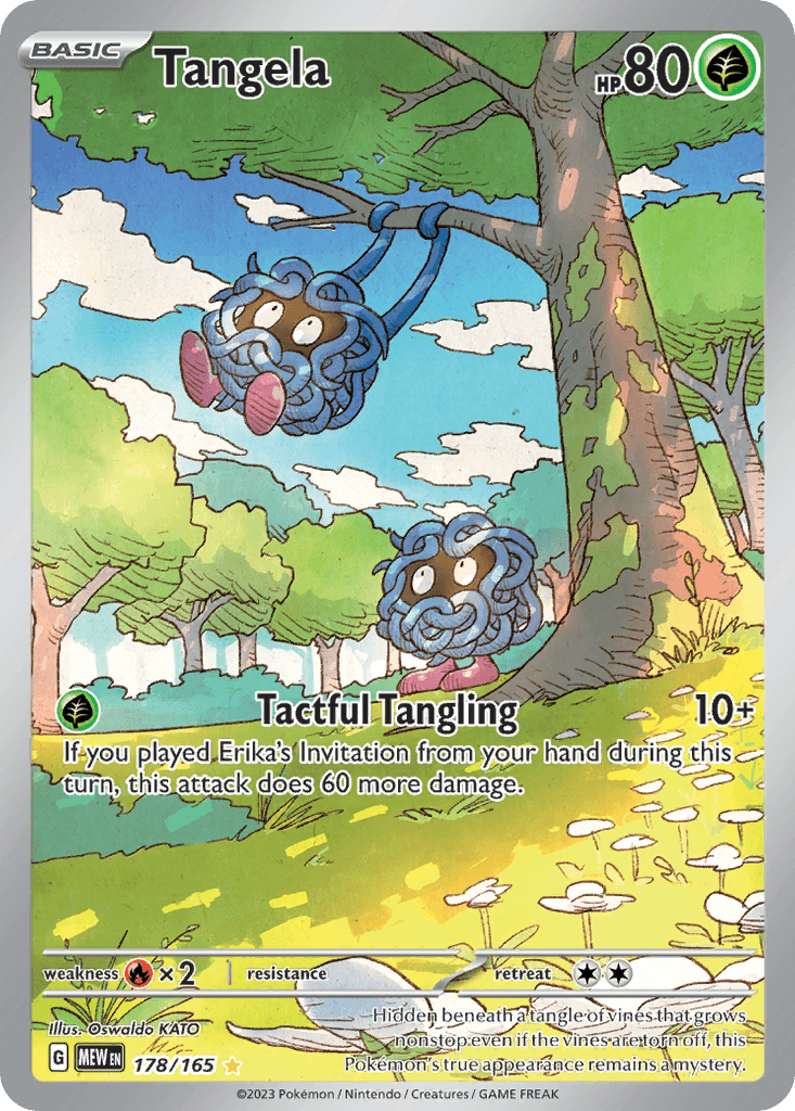 Tangela (151) #178 card art