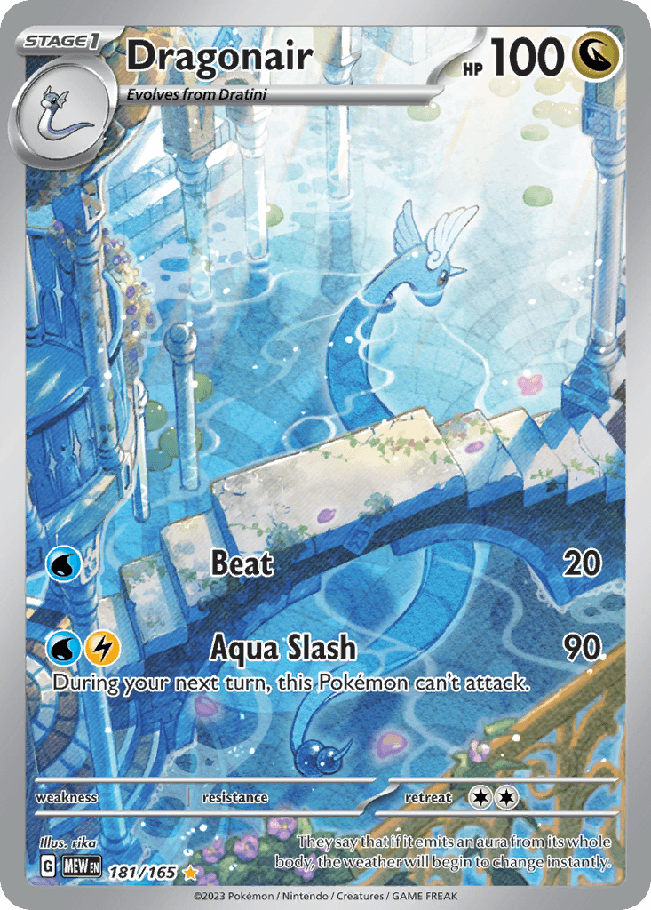 Dragonair (151) #181 card art