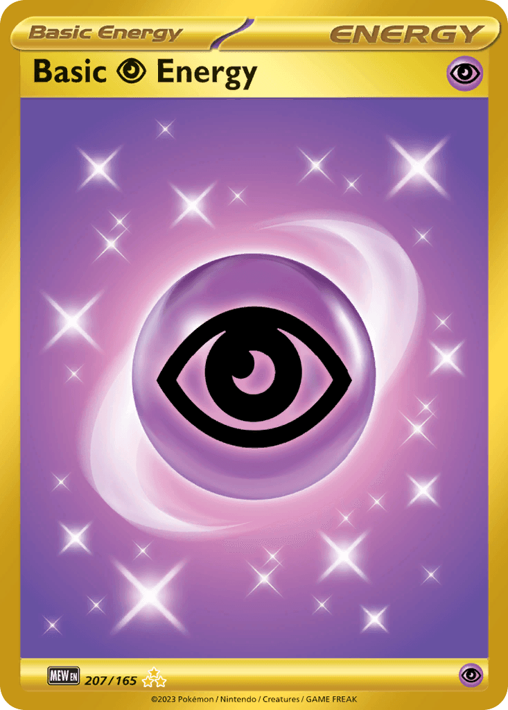 Basic Psychic Energy (151) #207 card art
