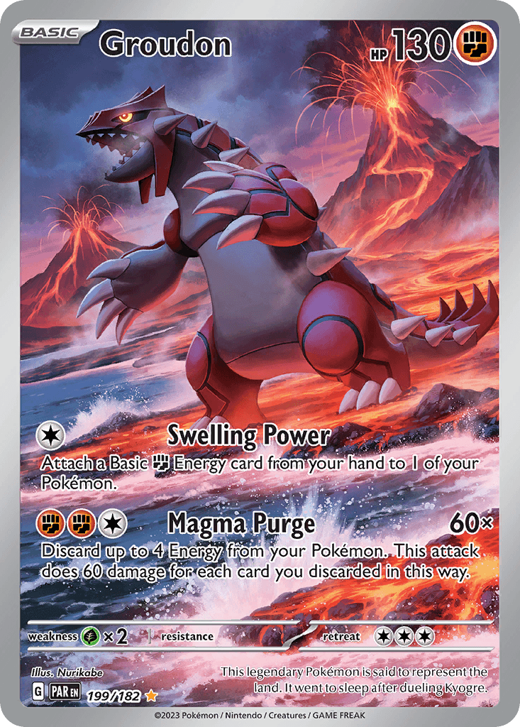 Groudon (Paradox Rift) #199