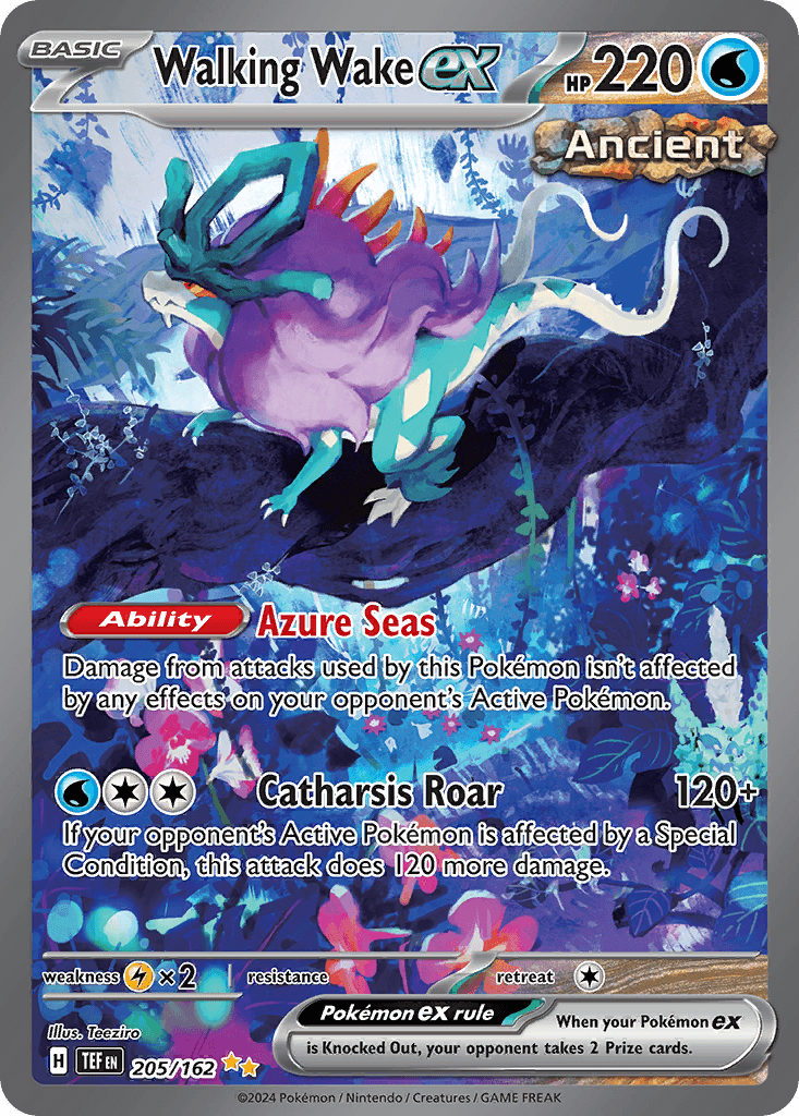 Walking Wake ex (Temporal Forces) #205