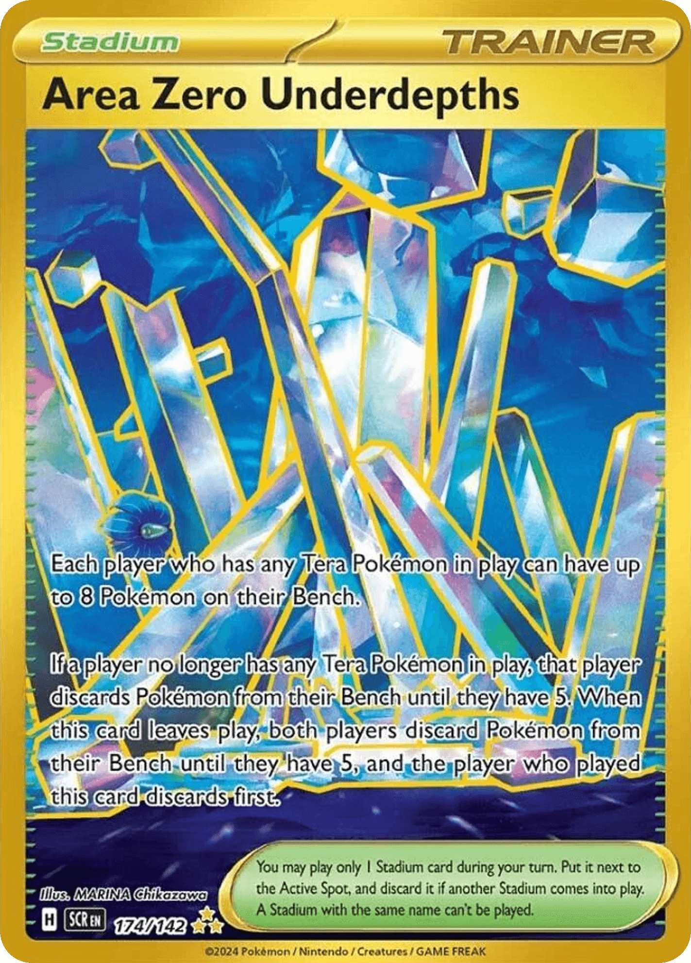 Area Zero Underdepths (Stellar Crown) #174