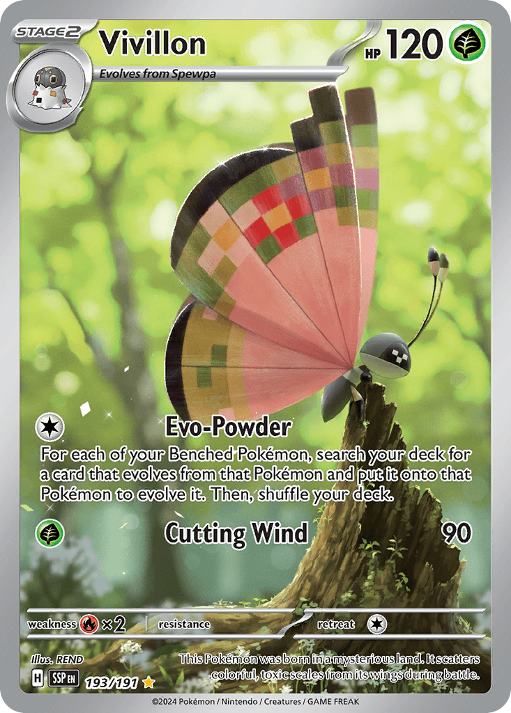 Vivillon (Surging Sparks) #193