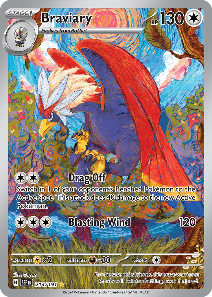 Braviary (Surging Sparks) #214