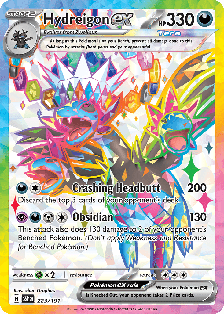 Hydreigon ex (Surging Sparks) #223