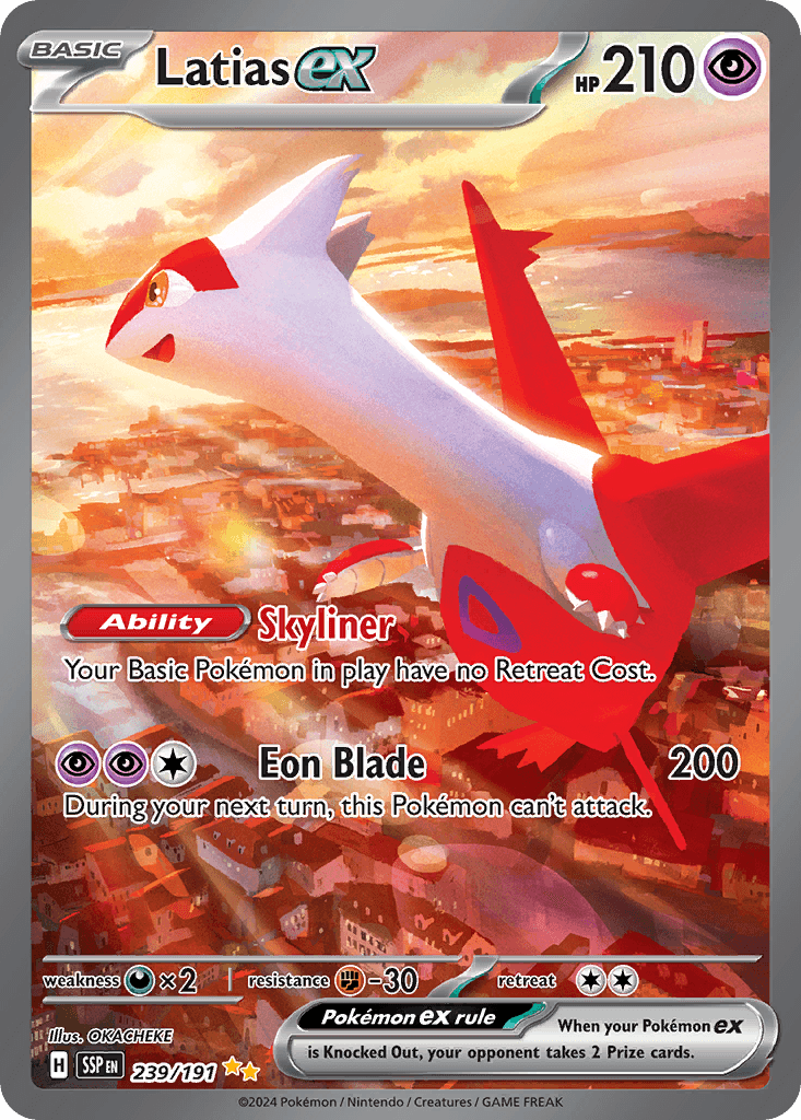 Latias ex (Surging Sparks) #239