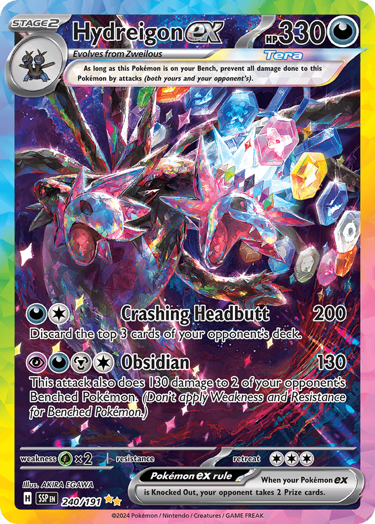 Hydreigon ex (Surging Sparks) #240