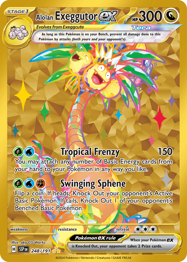 Alolan Exeggutor ex (Surging Sparks) #248