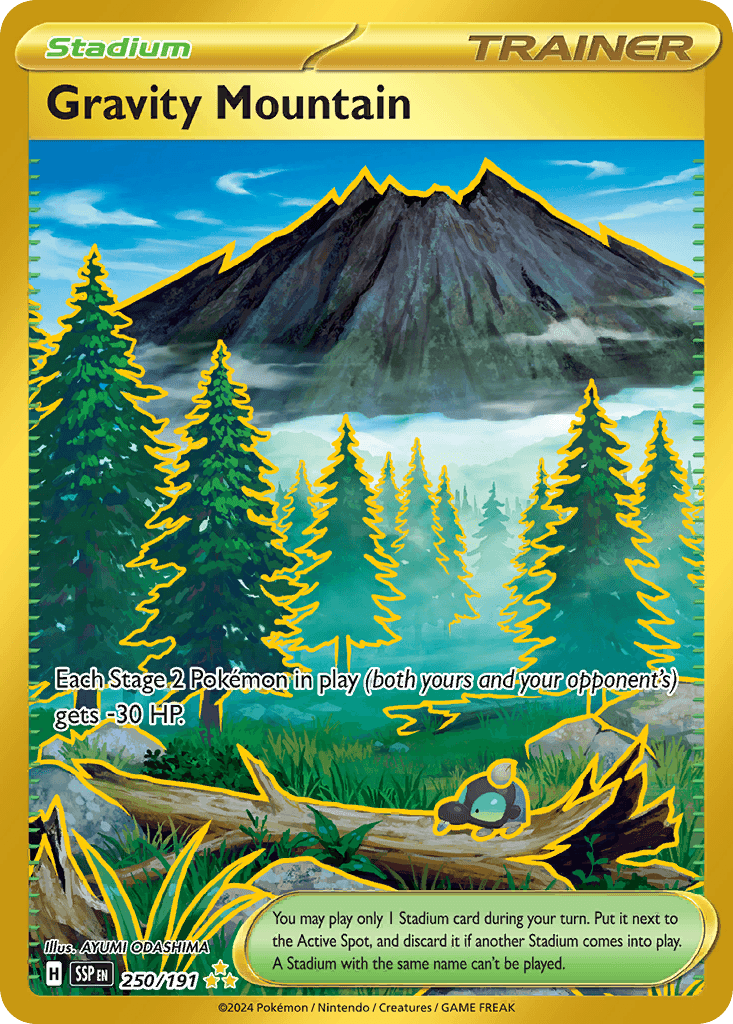 Gravity Mountain (Surging Sparks) #250