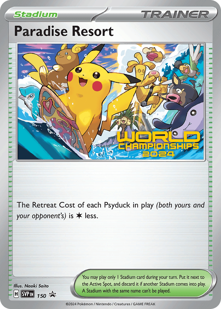 Paradise Resort (Scarlet & Violet Black Star Promos) #150