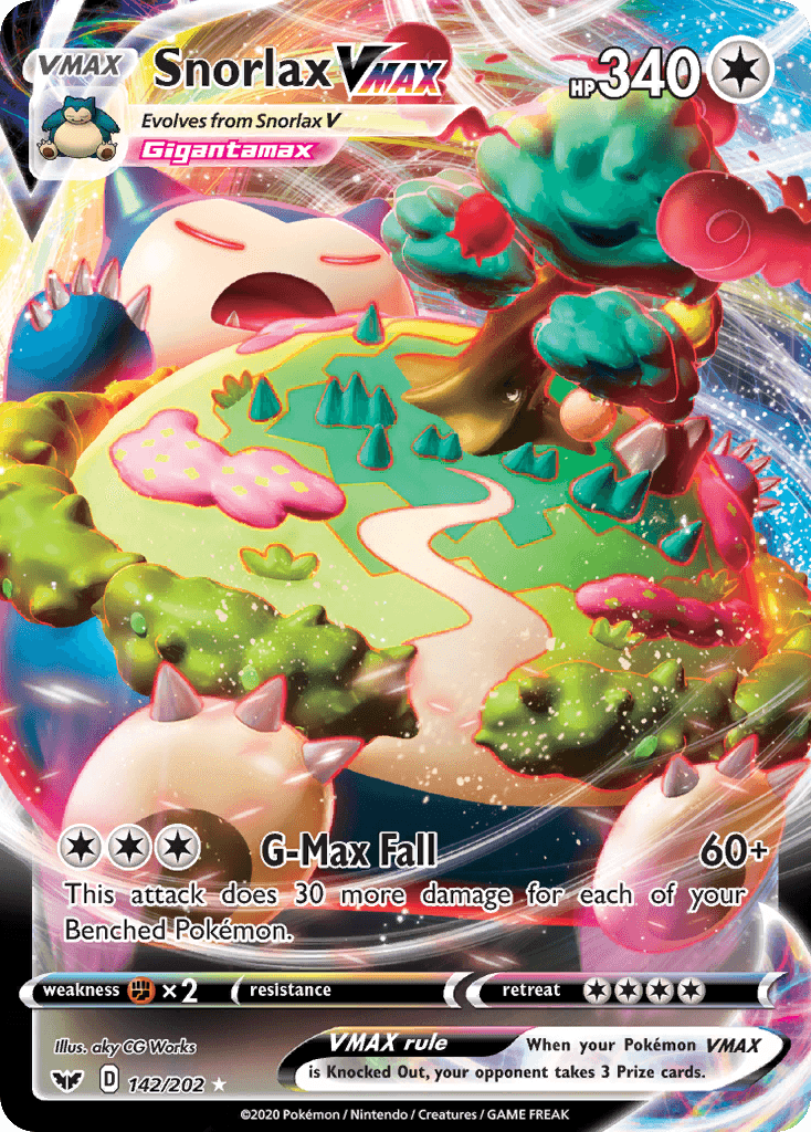 Snorlax VMAX (Sword & Shield) #142