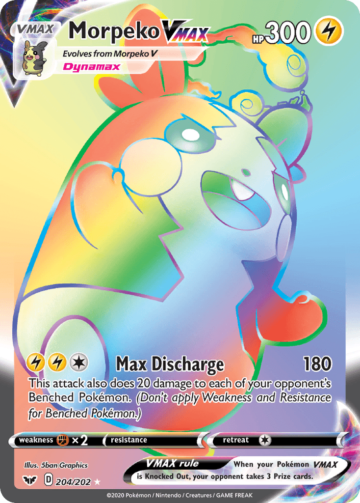 Morpeko VMAX (Sword & Shield) #204