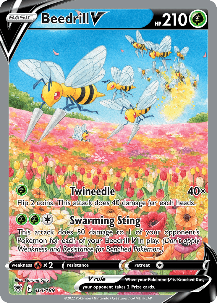 Beedrill V (Astral Radiance) #161