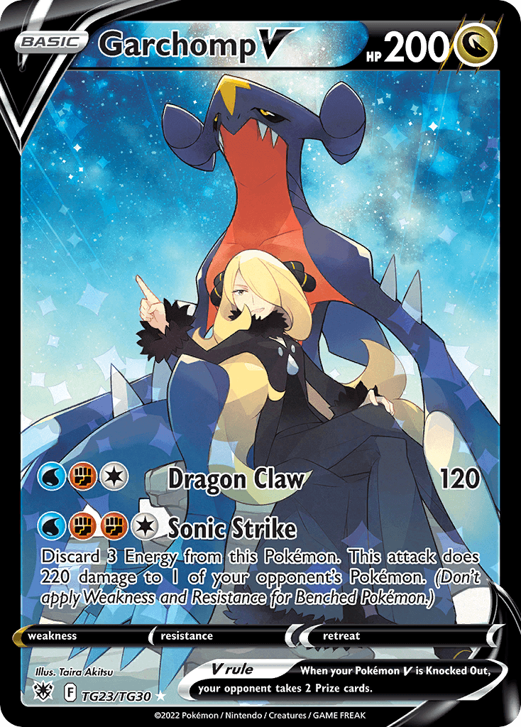 Garchomp V (Astral Radiance Trainer Gallery) #TG23