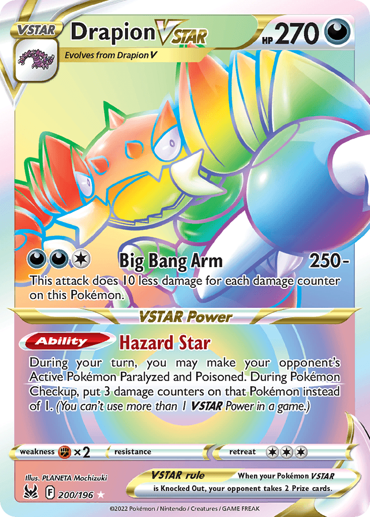 Drapion VSTAR (Lost Origin) #200 card art