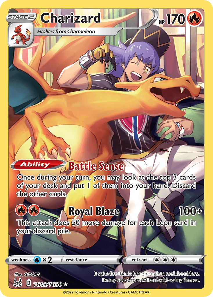 Charizard (Lost Origin Trainer Gallery) #TG03