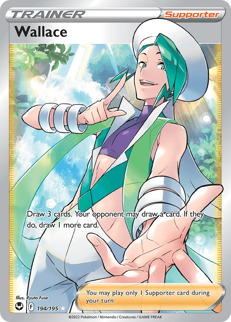 Wallace (Silver Tempest) #194 card art
